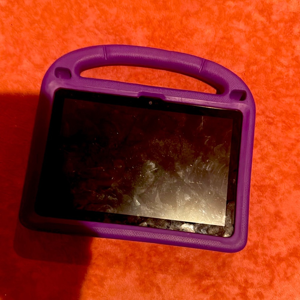 Amazon tablet without case.  Used gently.